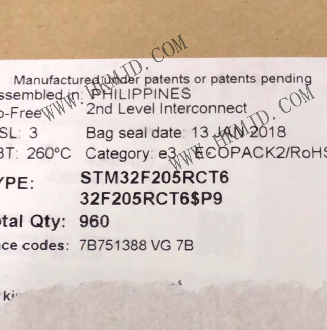 STM32F205RCT6