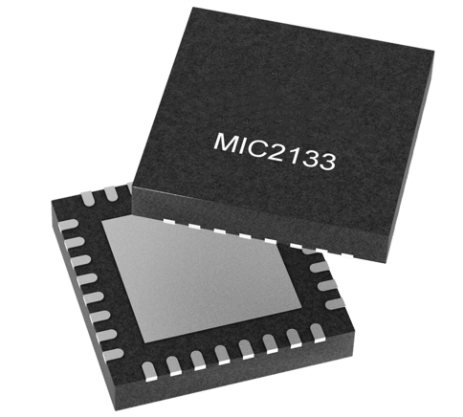 Microchip MIC2133YML 75V，雙相同步降壓PWM控制器 32VQFN