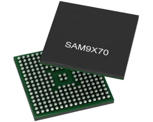 Microchip SAM9X75-I/4PB超低功耗微處理器（MPU） 、運(yùn)行頻率高達(dá)800MHz。