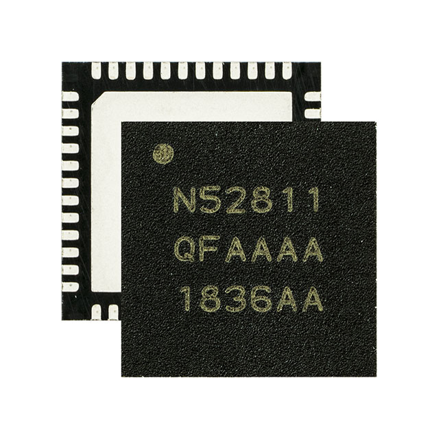 供應(yīng)原裝【Nordic】NRF52811-QFAA-R 2.4GHz 藍(lán)牙 5.4 片上系統(tǒng)